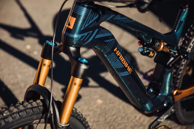 Haibike Lyke SE Electric Mountain Bike in Blue-3